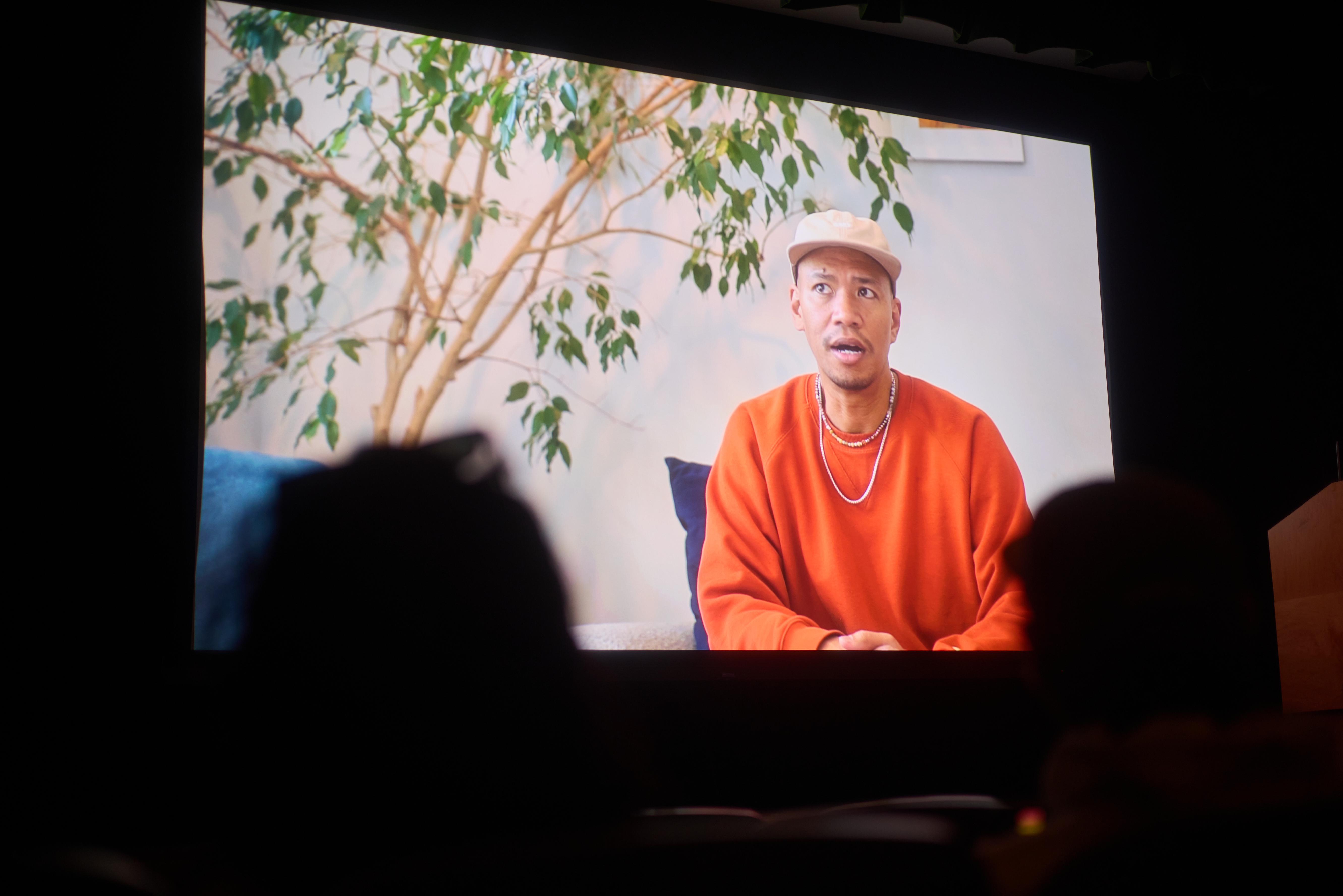 Documentary still from Tales From The Circle, screened for an audience